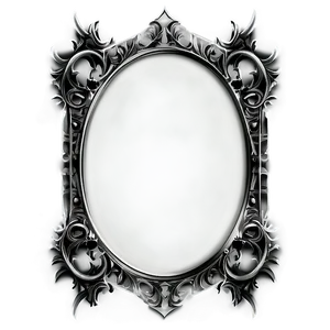 Gothic Frame Outline Png Ymd PNG Image