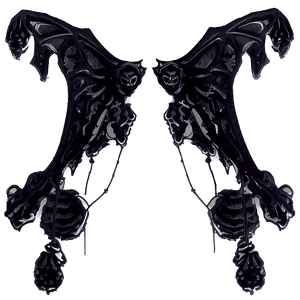 Gothic Halloween Decor PNG urm89 PNG
