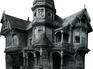 Haunted House Clipart Transparent Background - House Of Usher Png, Png Download PNG