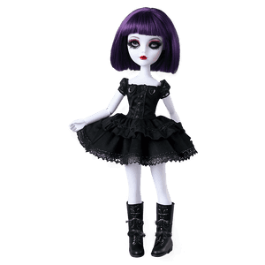 Gothic Style Doll PNG bim PNG image with transparent background