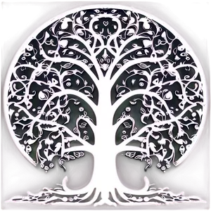 Gothic Tree Of Life Silhouette Png 78 PNG Image