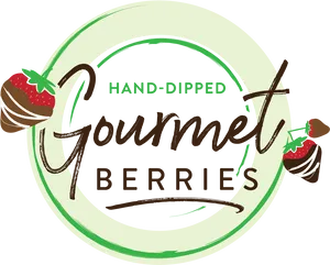 Gourmet Berries Logo PNG Image