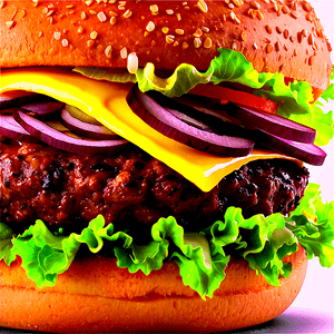 Gourmet Burger PNG gbi85 PNG image with transparent background