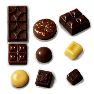 Gourmet Chocolate Assortment Png 06252024 PNG Image