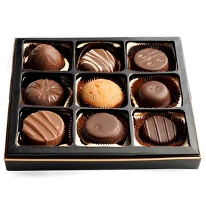 Gourmet Chocolate Box Png Fxy PNG Image