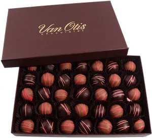 Gourmet Chocolate Covered Strawberriesin Box PNG Image