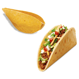 Gourmet Taco PNG dph37 PNG image with transparent background