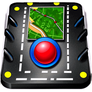 GPS Navigation Icon PNG 05252024 PNG with transparent background