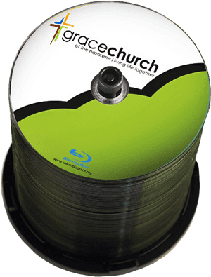 Grace Church Blu Ray Disc Stack PNG image with transparent background