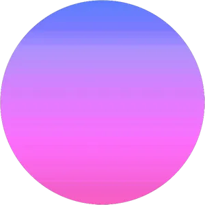 Gradient Circle Background Purple Pink PNG Image