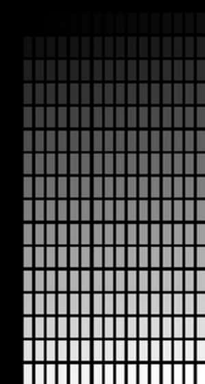 Gradient Squares Fadeto Black PNG with transparent background
