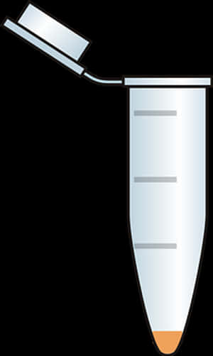 Graduated Cylinder Vector Illustration PNG image with transparent background
