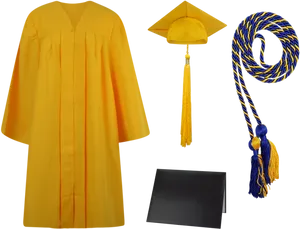 Graduation Cap Gown Accessories PNG Image