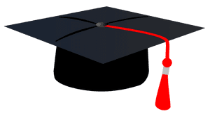 Graduation Cap Icon PNG image with transparent background