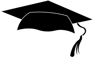 Graduation, High School, College, Cap, Hat, Graduate - Graduation Cap Icon, HD Png Download PNG image with transparent background