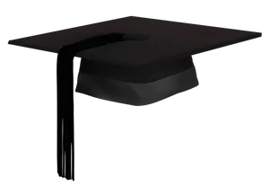 Graduation Cap Isolated PNG Image