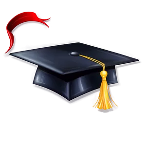 Graduation Cap Side View Clipart Drb69 PNG Image