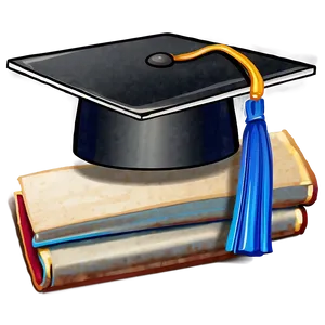 Graduation Cap Side View Clipart Ldc PNG Image