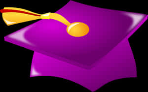 Graduation Cap Vector Illustration PNG image with transparent background