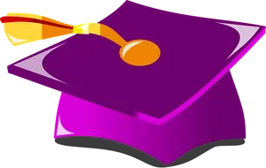 Graduation Cap Vector Illustration PNG Image