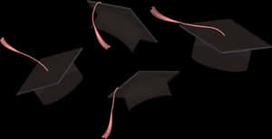Graduation Ceremony Poster Icon - Graduation Caps In The Air Clipart, HD Png Download PNG image with transparent background