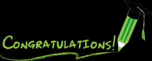 Graduation Celebration Banner PNG image with transparent background