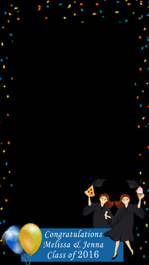 Graduation_ Celebration_ Snapchat_ Filter_2016 PNG image with transparent background