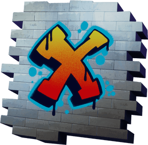 Transparent Paint Streak Png - Fortnite Spray Paint X, Png Download PNG image with transparent background