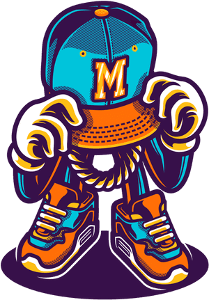 Graffiti Characters Spray Can Berwarna - Graffiti Gangster Cartoon Characters, HD Png Download PNG image with transparent background