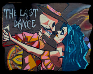 Graffiti The Last Dance PNG image with transparent background