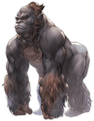 Granblue Gorilla, HD Png Download PNG image with transparent background