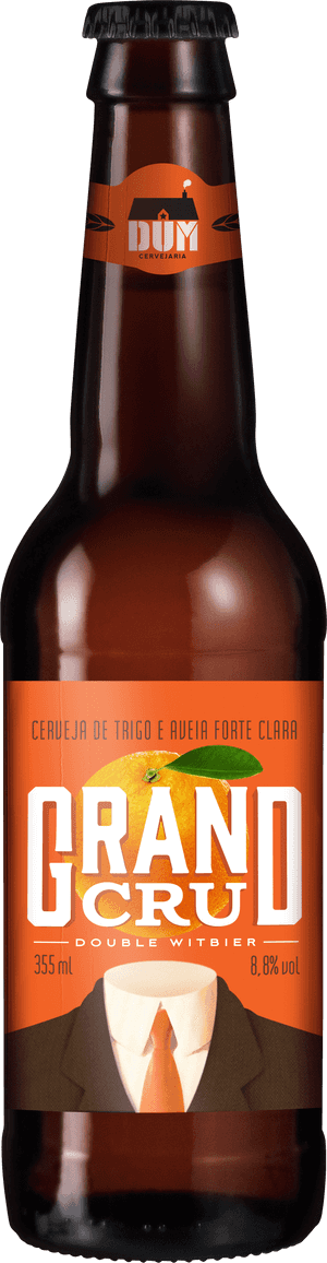 Grand Cru Double Witbier Beer Bottle PNG