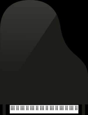 Piano Clipart Png Transparent Image - Grand Piano Top View Png, Png Download PNG image with transparent background