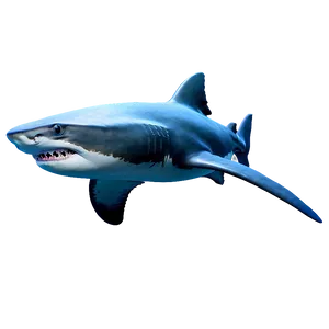 Grandpa Shark In Ocean Scene Png 06282024 PNG Image