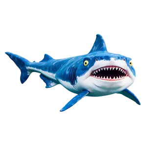 Grandpa Shark Underwater Png Qfd PNG Image