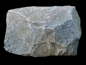 Granite Rock Sample Isolated PNG image with transparent background