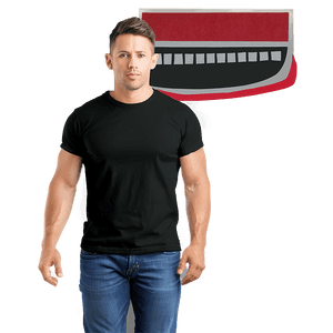 Graphic Black T Shirt PNG nje7 PNG