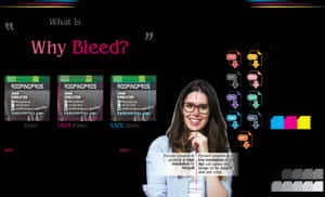 Graphic Design Bleed Explanation PNG