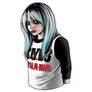 Graphic Emo Shirt Png 53 PNG Image