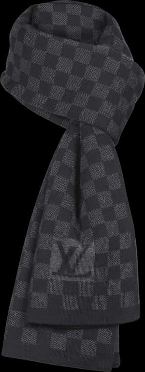 Graphite Scraf Louis Vuitton Damier, Gentleman Style, - Echarpe Louis Vuitton Homme, HD Png Download PNG image with transparent background