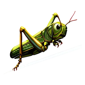 Grasshopper Silhouette Png Hxf82 PNG Image