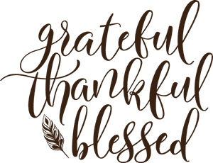 Clip Art Grateful Thankful Blessed Png, Transparent Png PNG image with transparent background