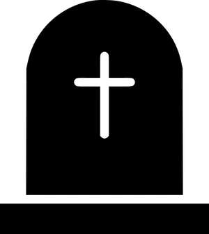 Grave Headstone Icon PNG Image