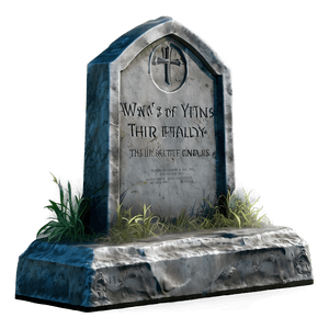 Graveyard Tombstone PNG 05252024 PNG image with transparent background