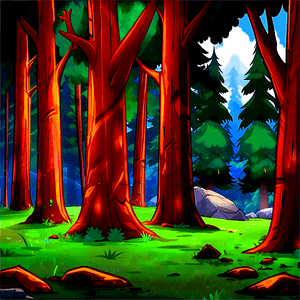 Gravity Falls Forest Background PNG 06232024 PNG image with transparent background