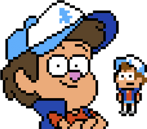Gravity Falls Pixel Art, HD Png Download PNG image with transparent background
