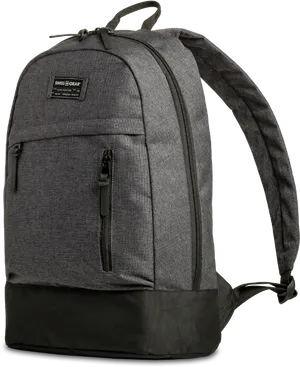 Gray Swiss Gear Backpack PNG Image