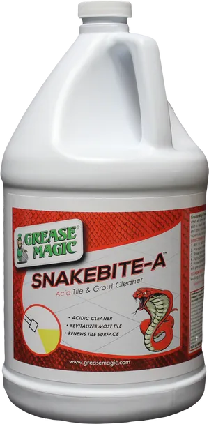 Grease Magic Snakebite A Cleaner Bottle PNG Image