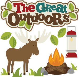 Landscape Clipart Outdoors - Great Outdoors Clipart, HD Png Download PNG image with transparent background