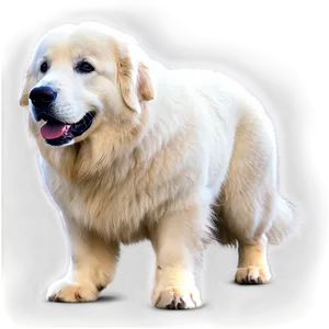 Great Pyrenees Guard Dog Png Qko84 PNG Image